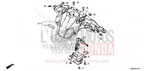 CACHE CENTRAL NC750XAG de 2016